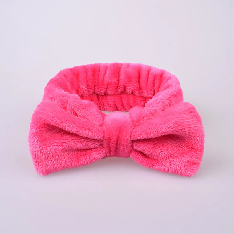 

1PCS Classic Style Hair Holder Hairbands Fleece Bow Animal Ears Headband For Women Girls Turban Fashion Hair Accessories