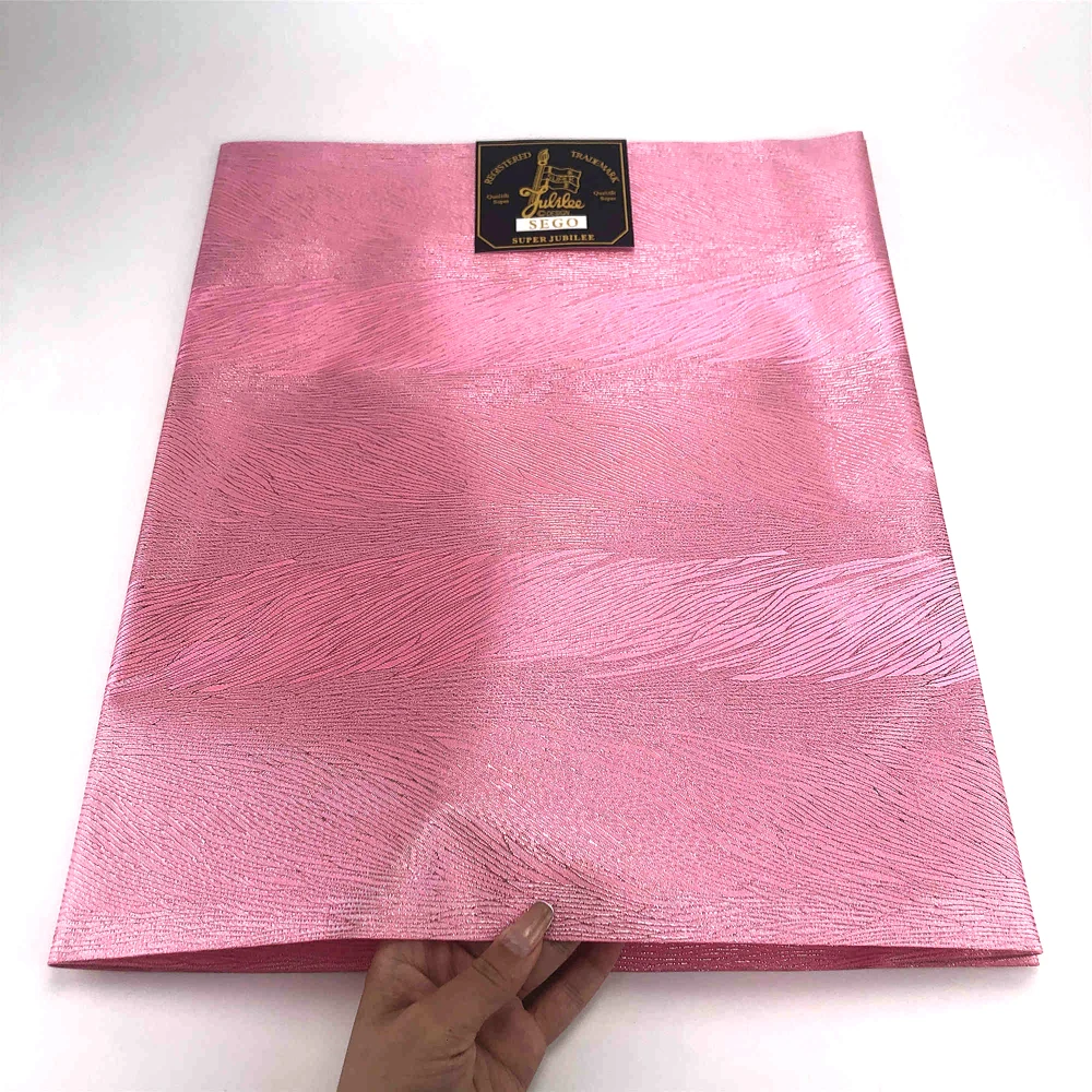 Нигерийский головной убор sego розовая ткань бесплатная доставка 2 шт./пакет 082