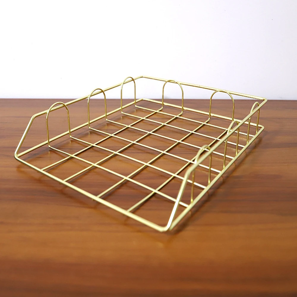 Офисный органайзер для бумаги формата А4 многослойный складной стеллаж