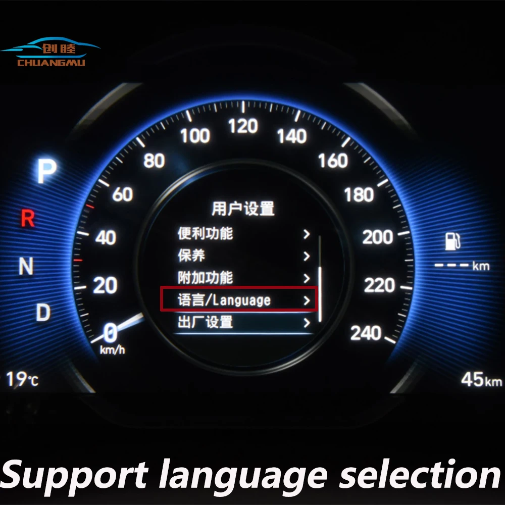 Для автомобильного инструмента hyundai Tucson LCD colorSave на бензине|Тахометры| |