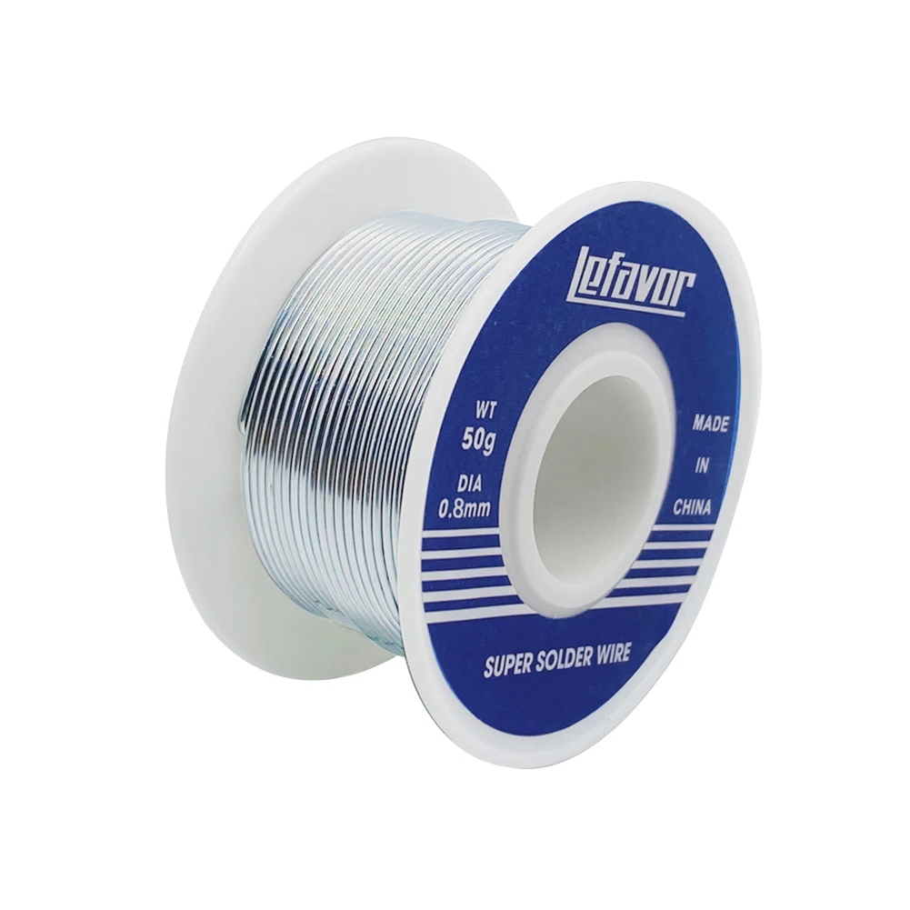 

Soldering Wire Welding Roll 0.8/1mm Rosin Core Solder Melt Low Melting Point Household Tin Wire