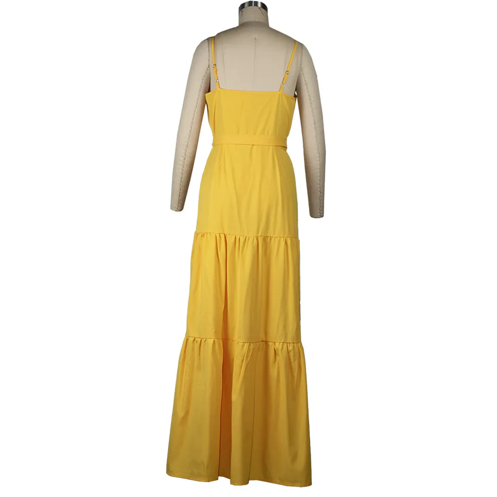 Женское летнее платье в стиле бохо ZOGAA платья без рукавов на бретельках для