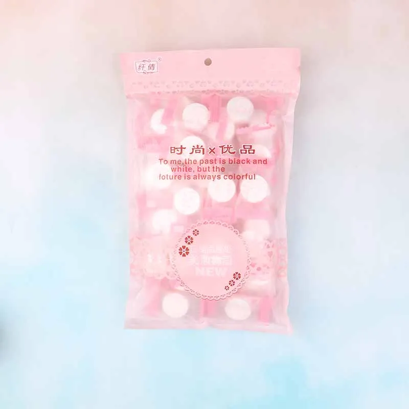 Практичная одноразовая бумажная маска для лица 50 шт./упак. сжатая уход за кожей