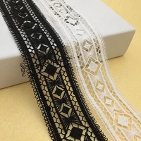 3 yards eyelash water soluble lace milk silk embroidered thin line code