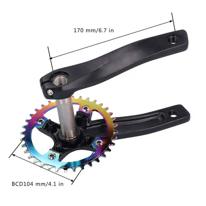 Велосипедные детали велосипедный стержень ZK‑ 22 кривошипный комплект из