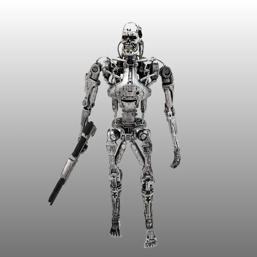 NECA The Terminator 2 фигурка T 800 битва по времени Арнольд ПВХ Фигурки игрушки