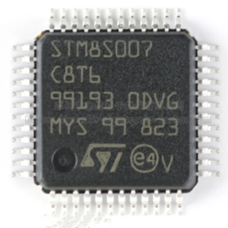 

STM8S007C8T6 LQFP-48 24MHz/64KB flash / 8-bit microcontroller -MCU