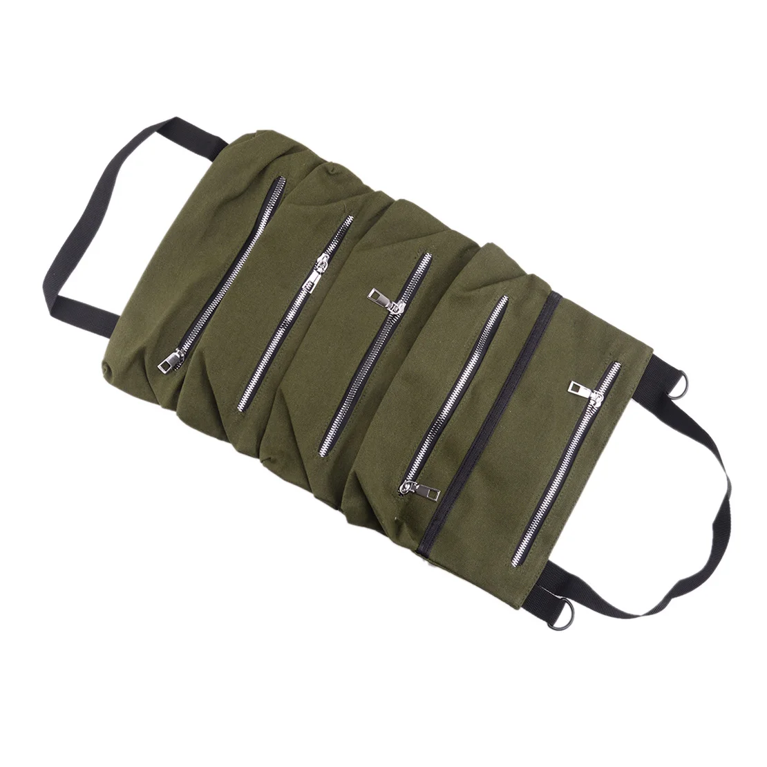 

Универсальная автомобильная универсальная сумка для хранения инструментов, органайзер для гаечных ключей, зеленая подвесная сумка из ткан...