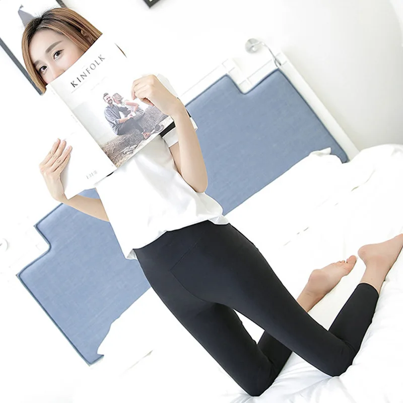 Женские леггинсы с высокой талией ярких цветов большие размеры до 6XL весна-осень |