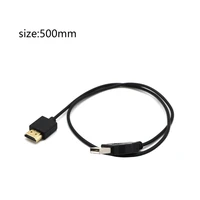 high speed mini hdmi compatible to usb cable male to male for tablet camcorder mp4 hdmi compatible to usb power cable