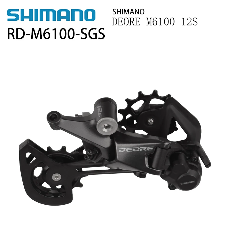 

SHIMANO DEORE RD M6100 SGS Rear Derailleur RD-M6100 SHADOW RD 1x12 speed 12s 12v