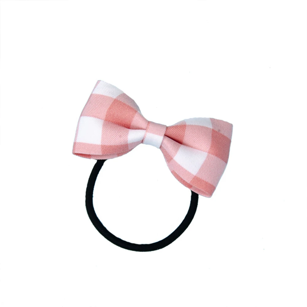 Эластичные резинки для волос девочек 10 шт./лот бант принцессы однотонные