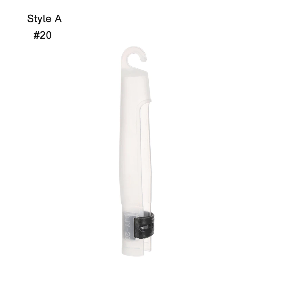 Style A20 1 шт., 4 стиля, прочное Прозрачное пластиковое рыболовное удилище, колпачок для защиты полюса, защитная крышка s Rod Hat, направляющая для удочки, аксессуары - Цвет: Style A20
