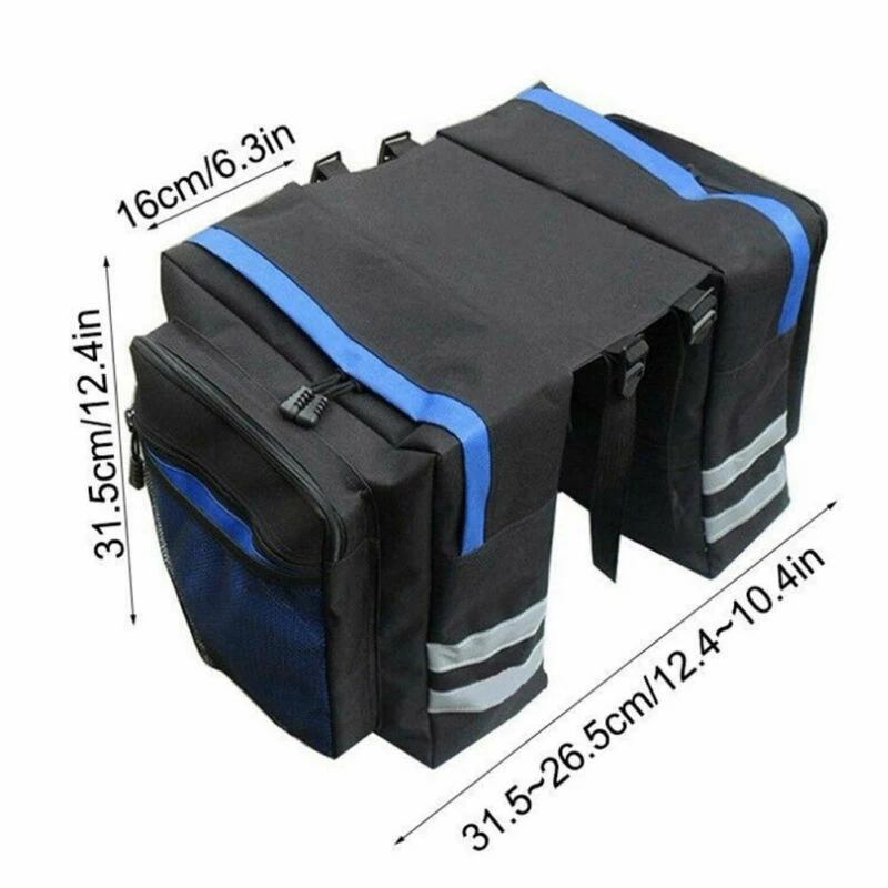 Новая Водонепроницаемая двойная сумка Panniers для велосипеда велосипедная