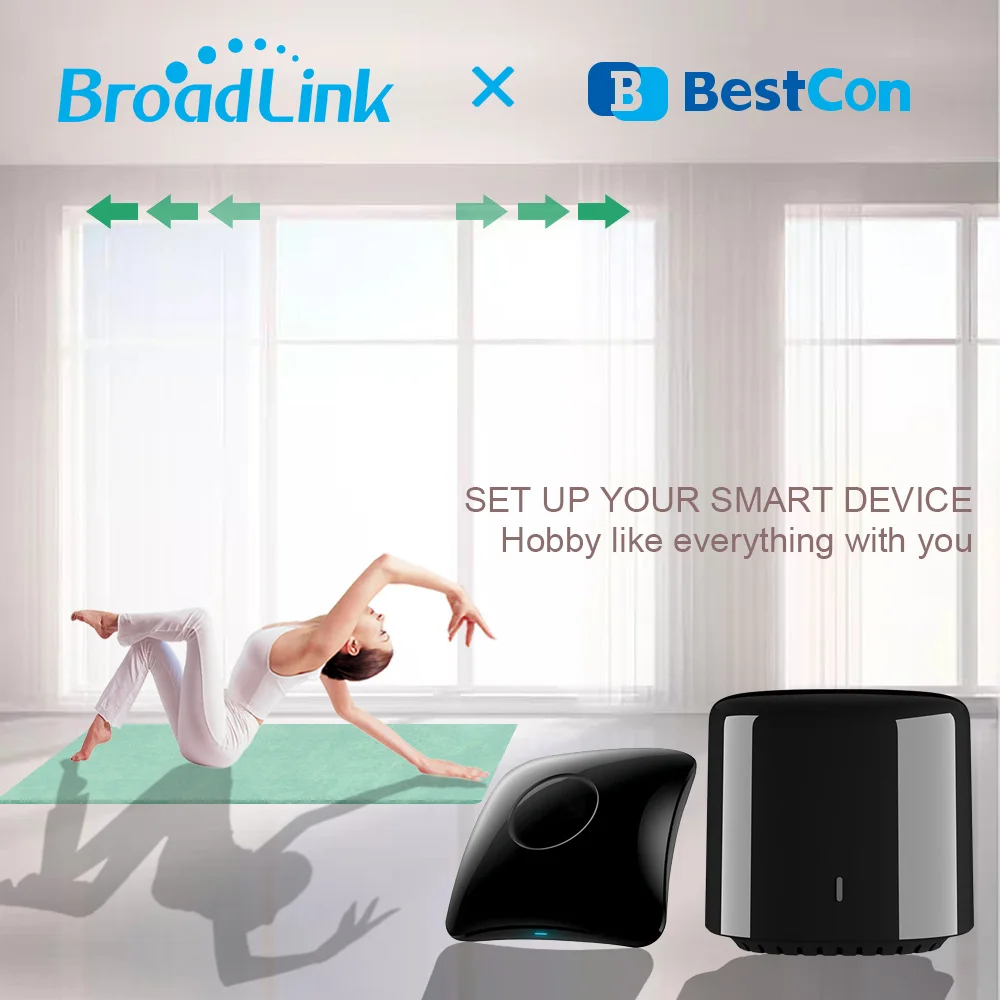 Универсальный Интеллектуальный мини-пульт дистанционного управления Broadlink RM4 Pro