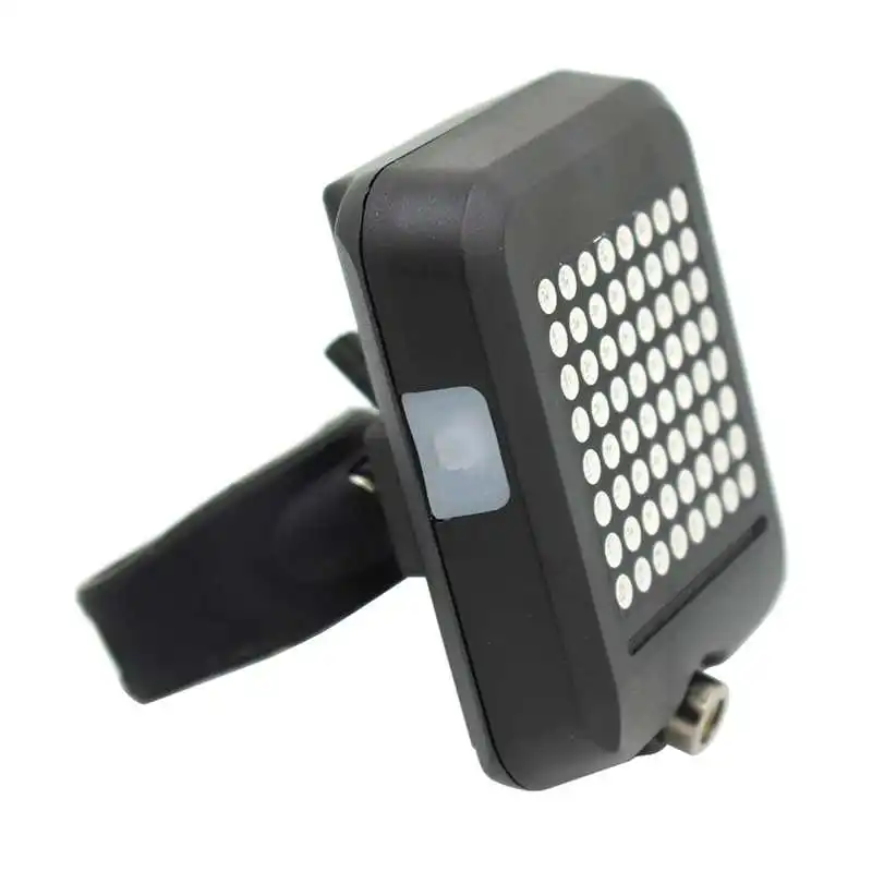 64 светодиодный USB Перезаряжаемые Смарт тормозной проекции красный лазерный