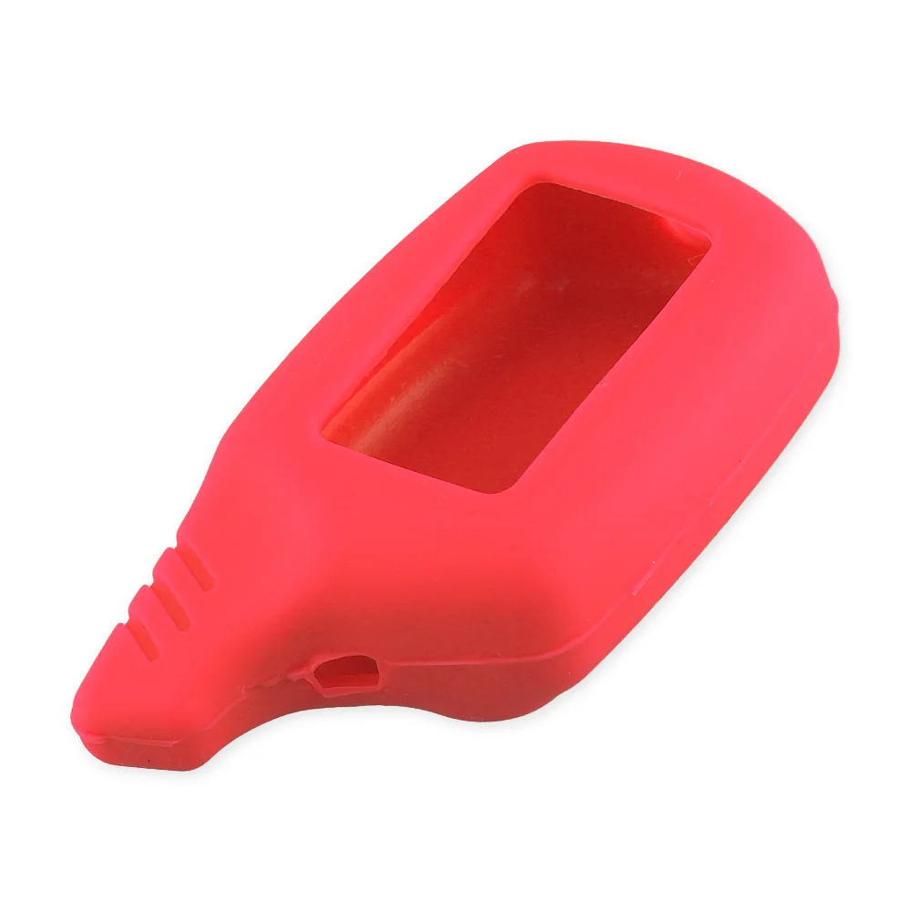 KEYYOU Car Key Cover Silicone Case for Starline B9 B6 A91 A61 LCD KGB FX-5 Jaguar ez-one Keychain Remote 2 Way Alarm | Автомобили и