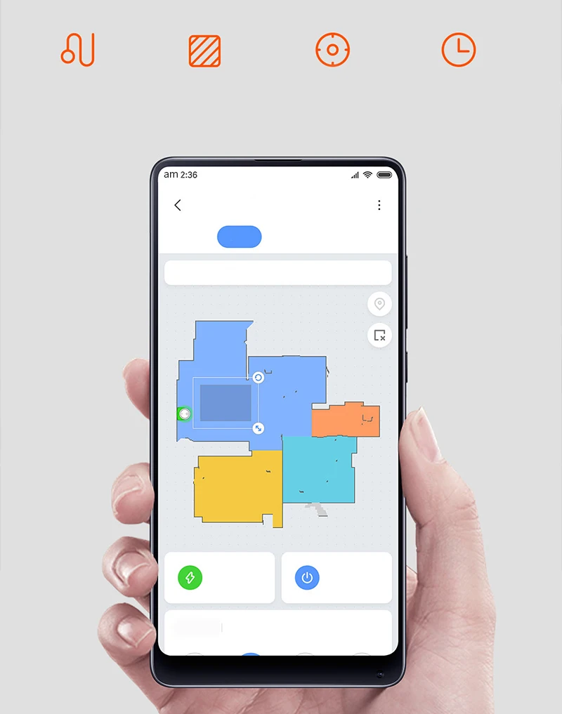 Xiaomi STYJ02YM уборочный робот-пылесос для дома автоматическая стерилизация пыли умный планируемый wifi подключение