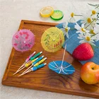 Зонтики бумажные цветные для коктейлей, 50100 шт.