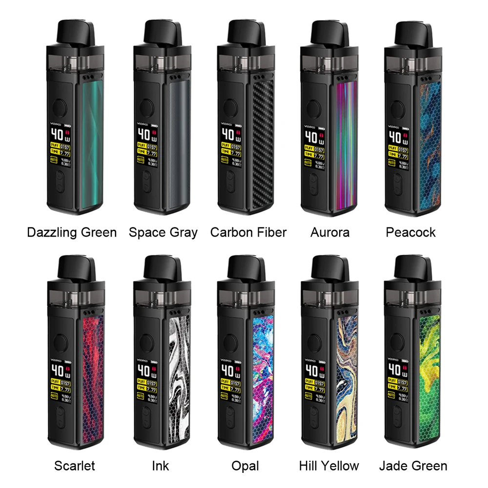 Original VOOPOO VINCI Pod Kit 1500mah Battery &amp Replacement Cartridge 5.5ml Capacity Vapor Voopoo Mod | Электроника