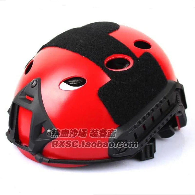 

Quick Helmet Rapid Response Helmet Rescue Helmet PJ Red Helmet