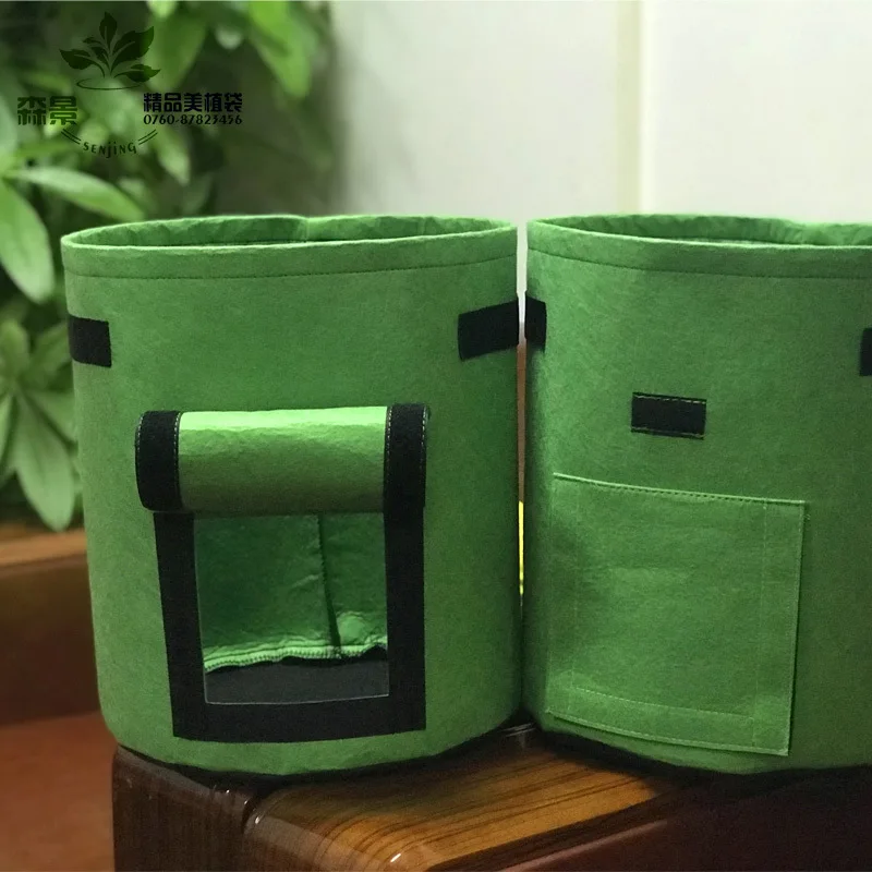 Мешок для посадки картофеля нетканый тканевый ранцевый мешок овощей помидор