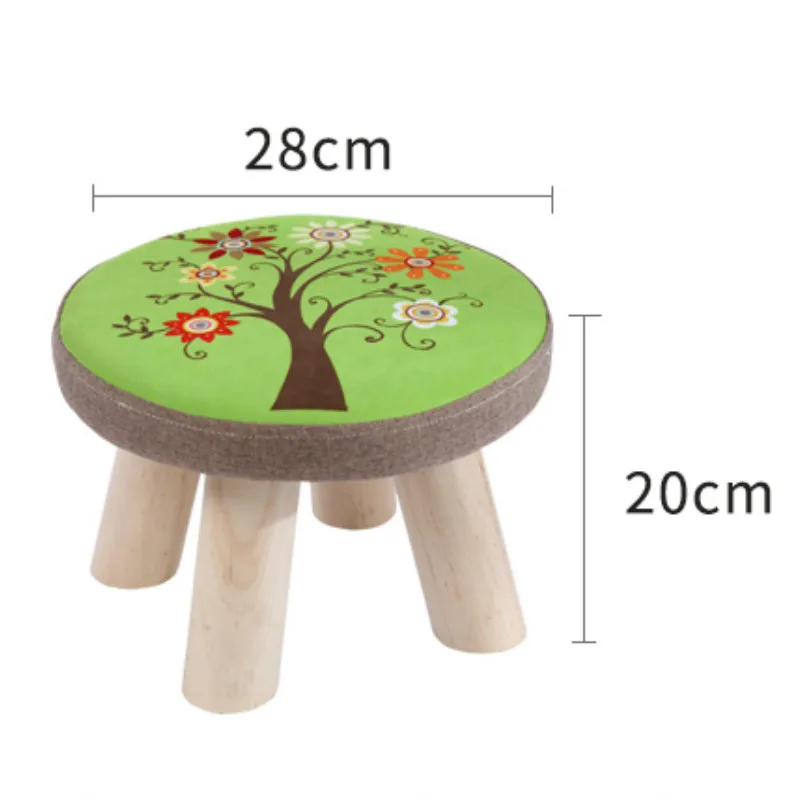 Минималистичный современный маленький табурет модный домашний художественный