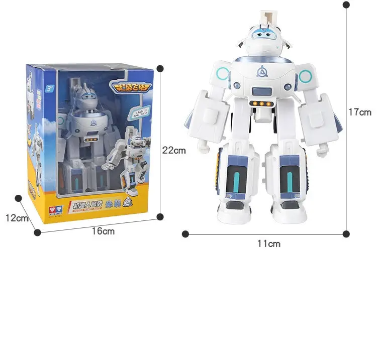 Figuras de acci&oacute;n de robots de rescate de Super wings para ni&ntilde;os, juguetes de transformaci&oacute;n de Super Wing, motores de fuego, gran deformaci&oacute;n, novedad-5