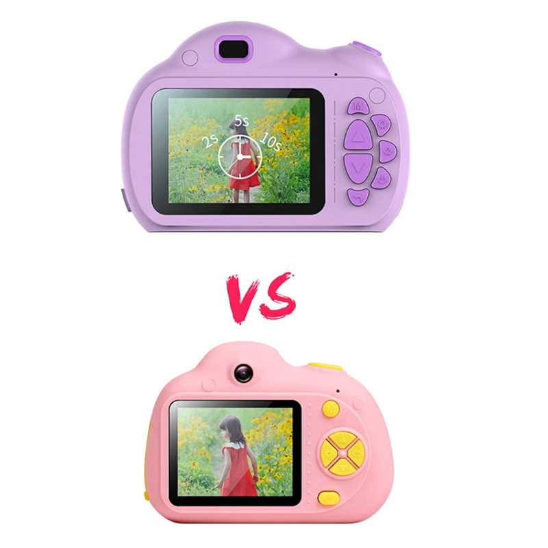 

Child Camera Digital Camera 2.4Inch Cartoon Camera Toys Polaroid Children's Camera 32G 720P Photo Video Camera
