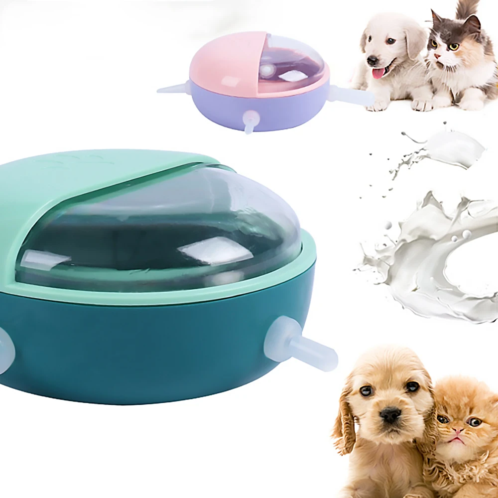

180ML Puppy Kitten Milk Feeding Bowl Cat Bady Nursing Bottle New Born Dog Self-service Drinking Milk Feeder Pet Product