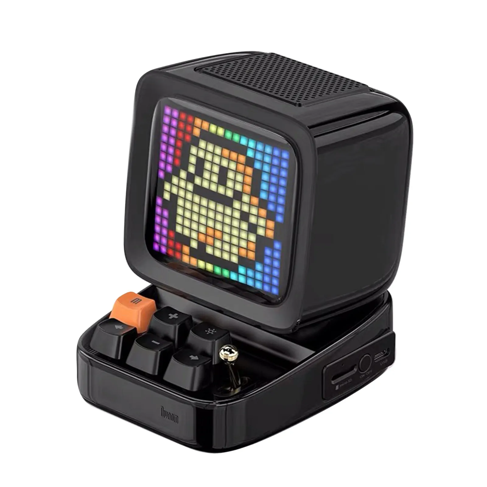 

Divoom Ditoo Retro Pixel art Bluetooth Portable Speaker Alarm Clock DIY LED Display Board, New Year Gift Home light decoration