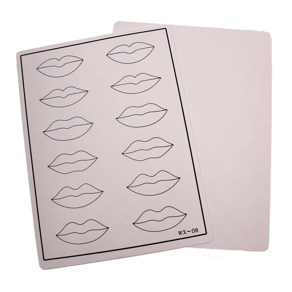 5 шт. 19х15 см высококачественный резиновый профессиональный Перманентный Макияж