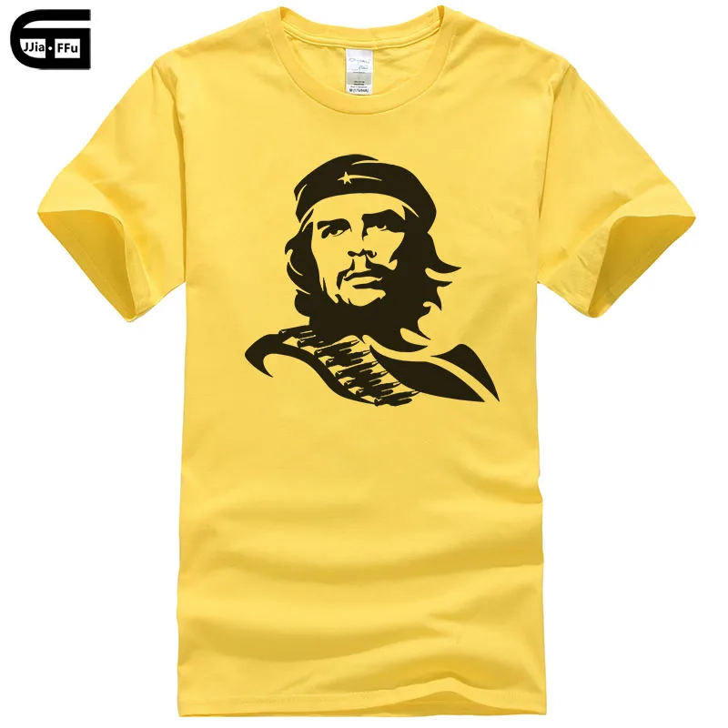 Мужская хлопковая футболка с коротким рукавом Che Guevara крутая Повседневная