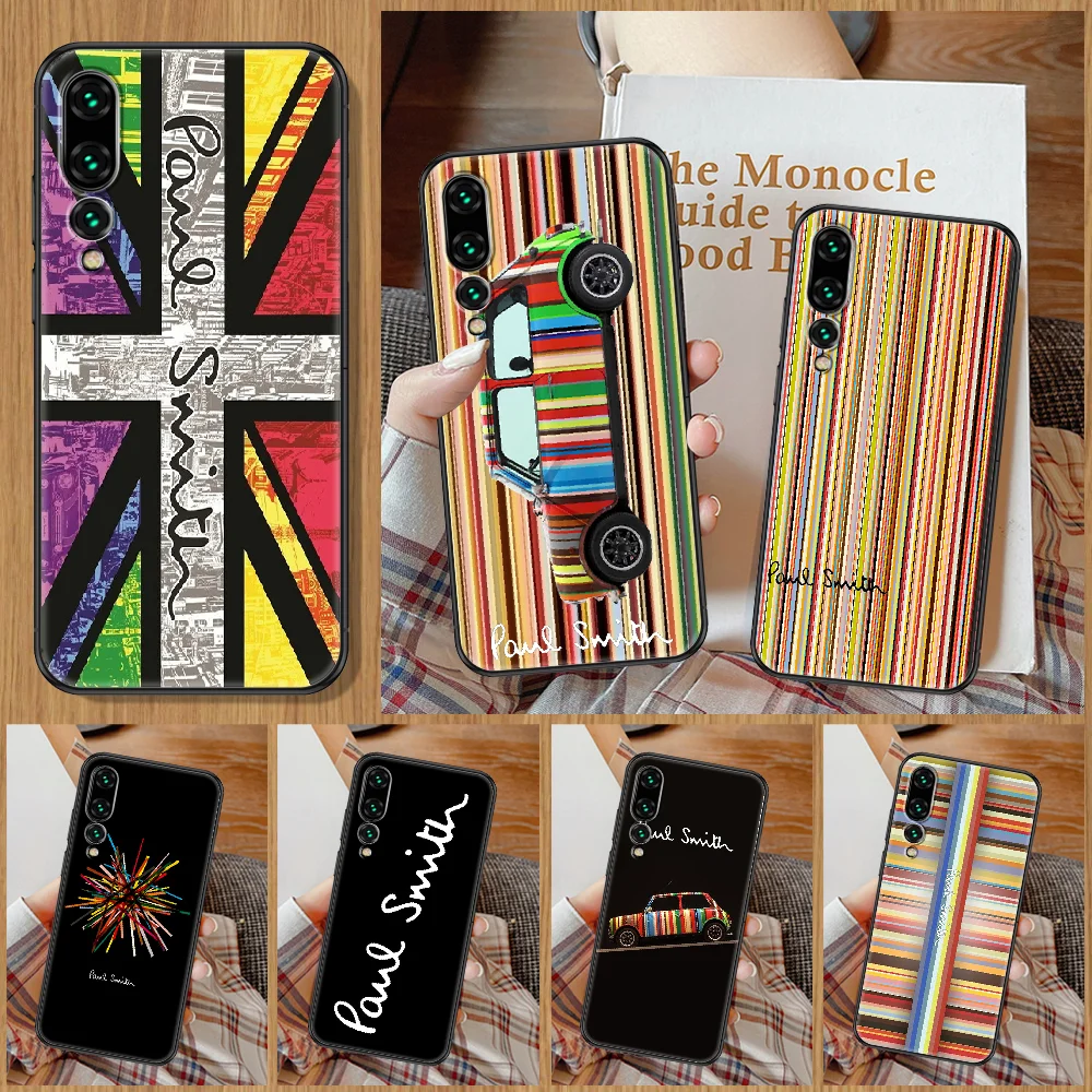 

paul fashion brand smith Phone Case For Huawei P Mate P10 P20 P30 P40 10 20 Smart Z Pro Lite black 3D hoesjes painting cover art