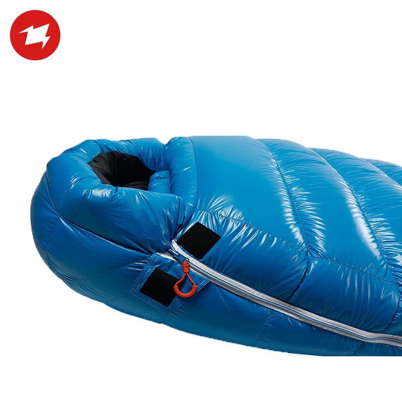 

AEGISMAX D Ultralight Duck Down Sleeping Bag Winter Outdoor Camping Hiking Mummy Waterproof Sleeping Bag 4 Season Warm Adults