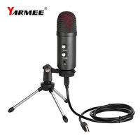 usb computer microphone professionnel microfono pc for pc singing meeting studio recording live streaming yarmee yr06