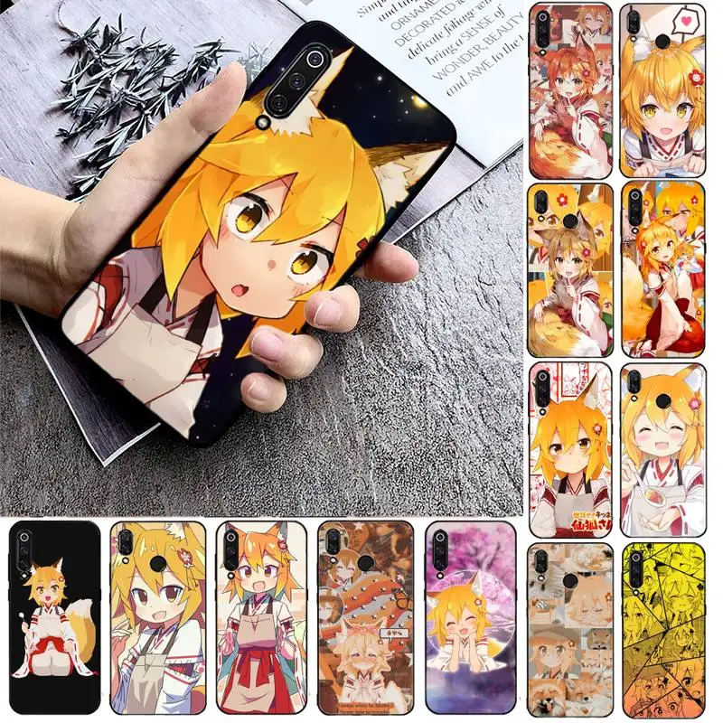 

Anime The Helpful Fox Senko San Phone Case For Xiaomi max3 mi 9 se mi8 F1 9SE 10 lite F1 Back Coque