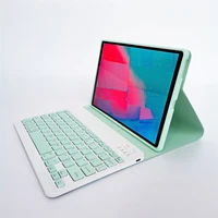 wireless bluetooth keyboard cover for lenovo tab m10 fhd plus tb x606f tb x606x 10 3 case fashion colors magnetic stand shell