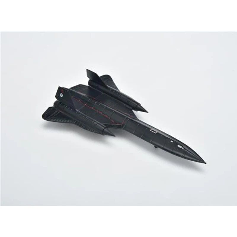 Самолет Модель самолета ВВС США SR-71 Blackbird рекогносцирующий самолет сплав модель SR71 1:200 литая под давлением металлическая модели самолетов
