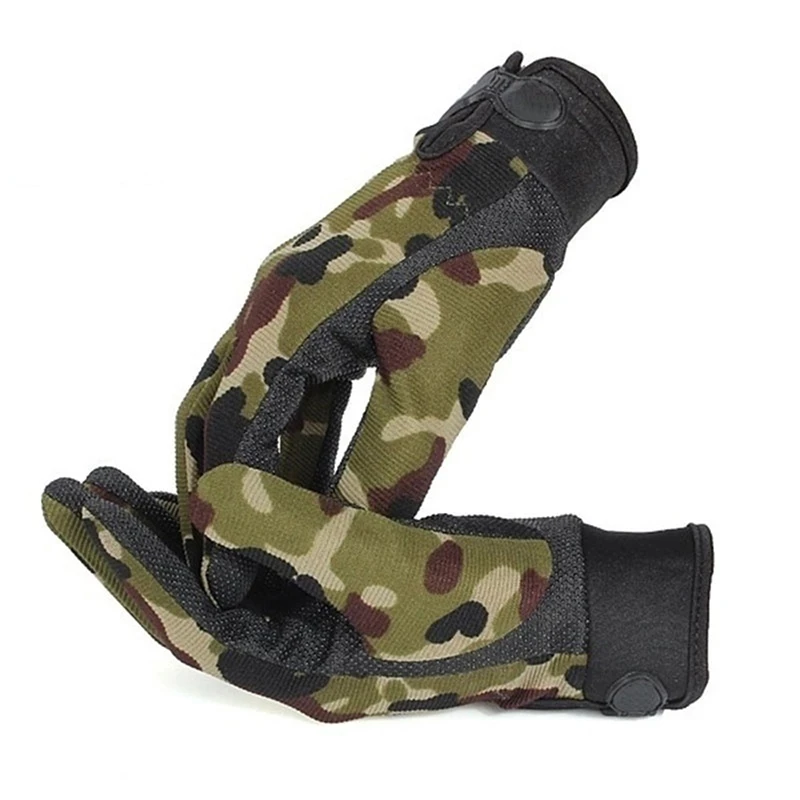 

Men Riding Gloves Cycling Bike Full/Half Finger Gloves Camo Army Military Non-slip Wearable Outdoor Sports Tactical Gloves