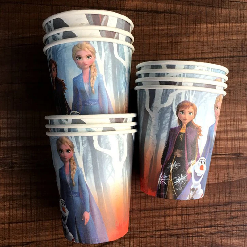 10 шт. Disney с изображением Эльзы из мультфильма Холодное сердце платье принцессы