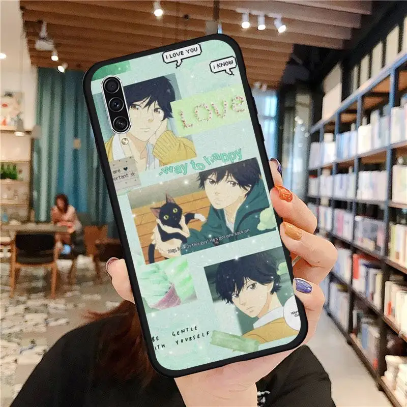 

Japan anime Ao Haru Ride Love Phone Case For Samsung galaxy A S note 10 7 8 9 20 30 31 40 50 51 70 71 21 s ultra plus