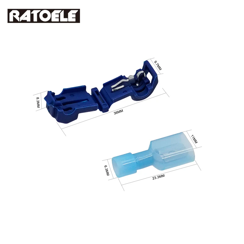 

Quick Electrical Cable Connectors Waterproof Wire Terminal Crimp Connector Electric Splice