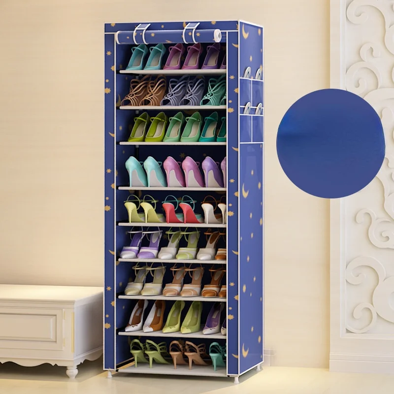 

Korean Style Simple Multifunctional Shoe Storage Cabinet, Non-woven Dustproof Rack