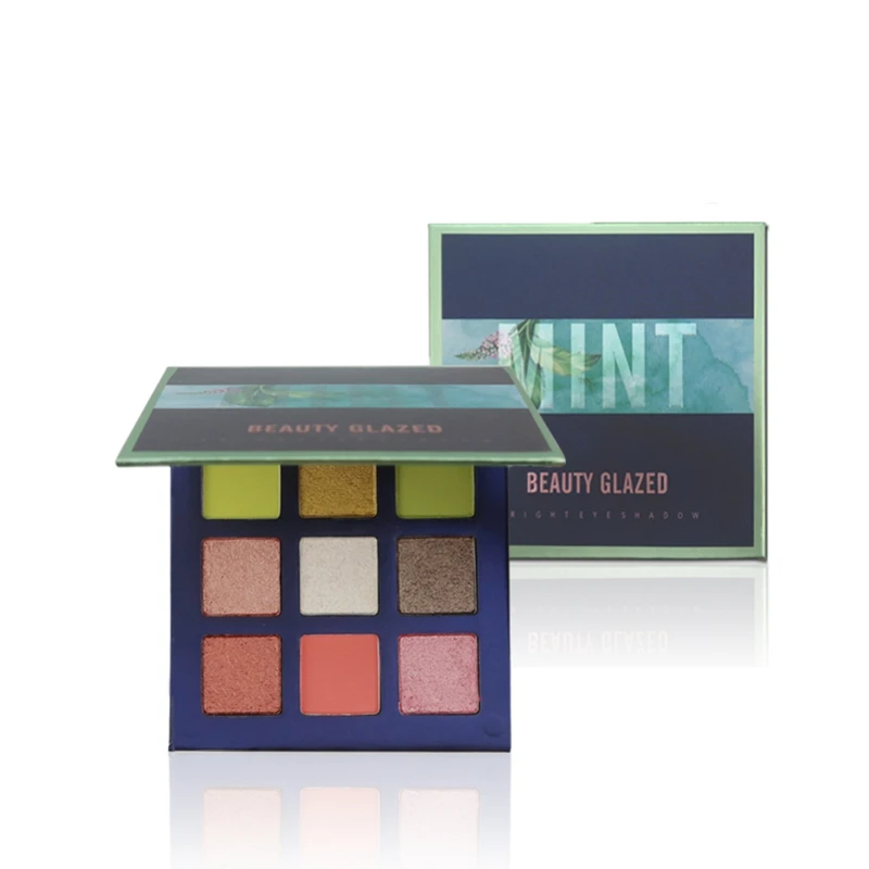 

4 Color Makeup 9 Colors Matte Shimmer Glitter Eyeshadow Nude Eye Shadow Palette Powder Waterproof Pigmented Pallete New