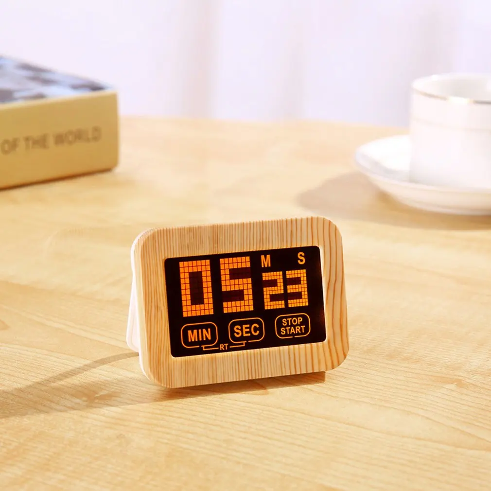 

Touch Screen Timer Countdown Reminder Without Battery With Magnetism 99 Minutes Long Timing Touch Screen Button Operation