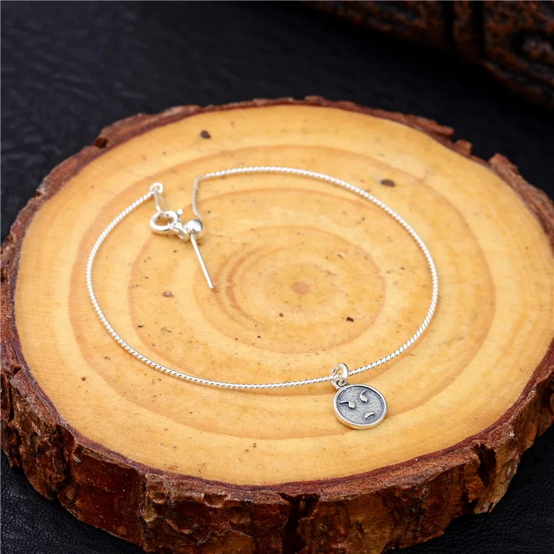 M &amp C модные серебряные ювелирные изделия серьги в виде смайлика 100%