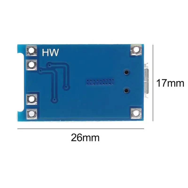 Модуль зарядного устройства 18650 Micro USB 3 7 4 2 В модуль литиевой батареи плата PCB