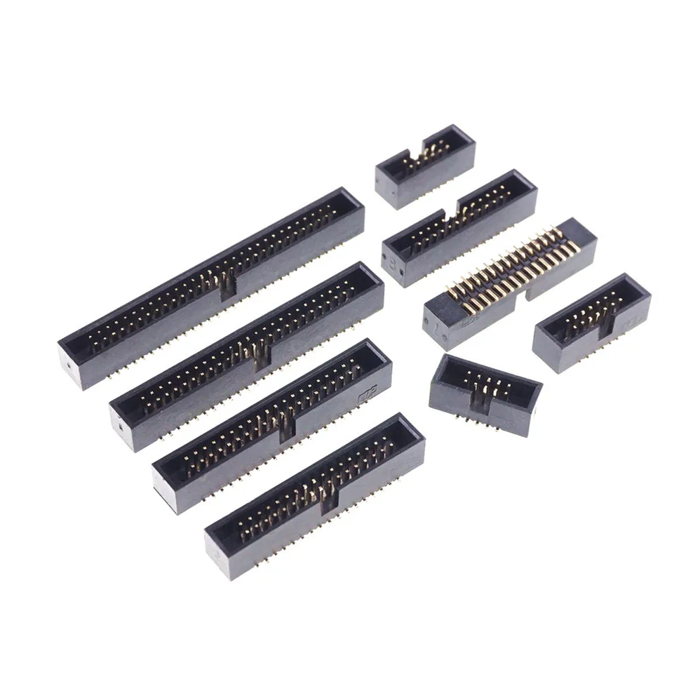 100 шт. вертикальные контактные штекеры для печатных плат 0 050 дюйма 1 27 мм |