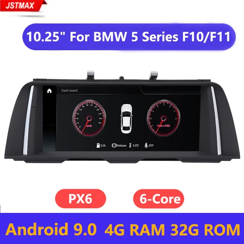 IPS 4G + 32G Android 9 0 автомобильный Радио мультимедийный плеер для BMW 5 серии F10/F11/520 (2011